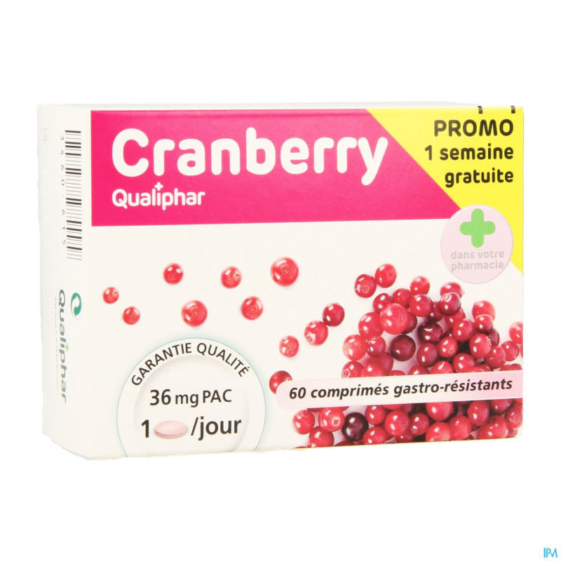 Cranberry qualiphar comp pell 60    promo