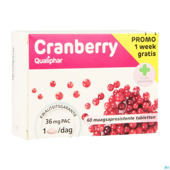 Cranberry qualiphar comp pell 60    promo