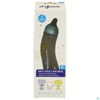 Difrax biberon-s natural woezel&pip 250ml