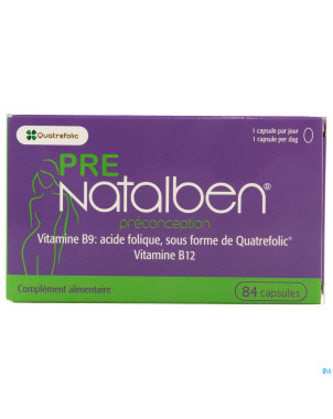 Pre natalben    caps  84