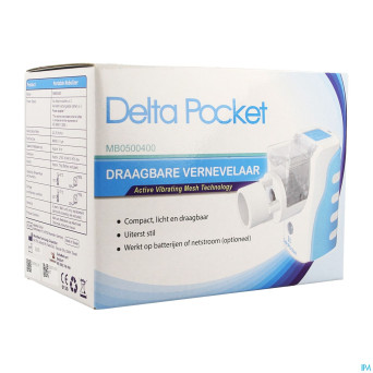 Delta pocket aerosol portable masque 2 enf+adul.nf