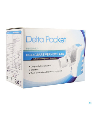 Delta pocket aerosol portable masque 2 enf+adul.nf