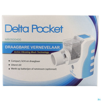 Delta pocket aerosol portable masque 2 enf+adul.nf