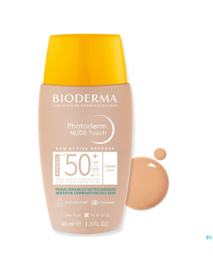 Bioderma photoderm nude spf50+ claire    40ml