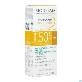 Bioderma photoderm nude spf50+ dore    40ml