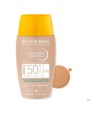 Bioderma photoderm nude spf50+ dore    40ml