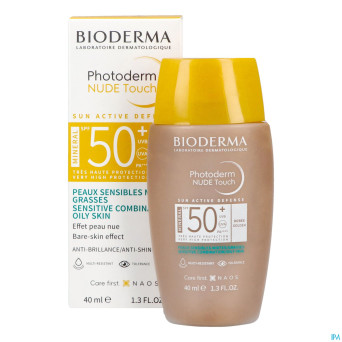 Bioderma photoderm nude spf50+ dore    40ml