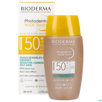 Bioderma photoderm nude spf50+ dore    40ml