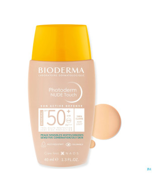 Bioderma photoderm nude spf50+ tres claire    40ml