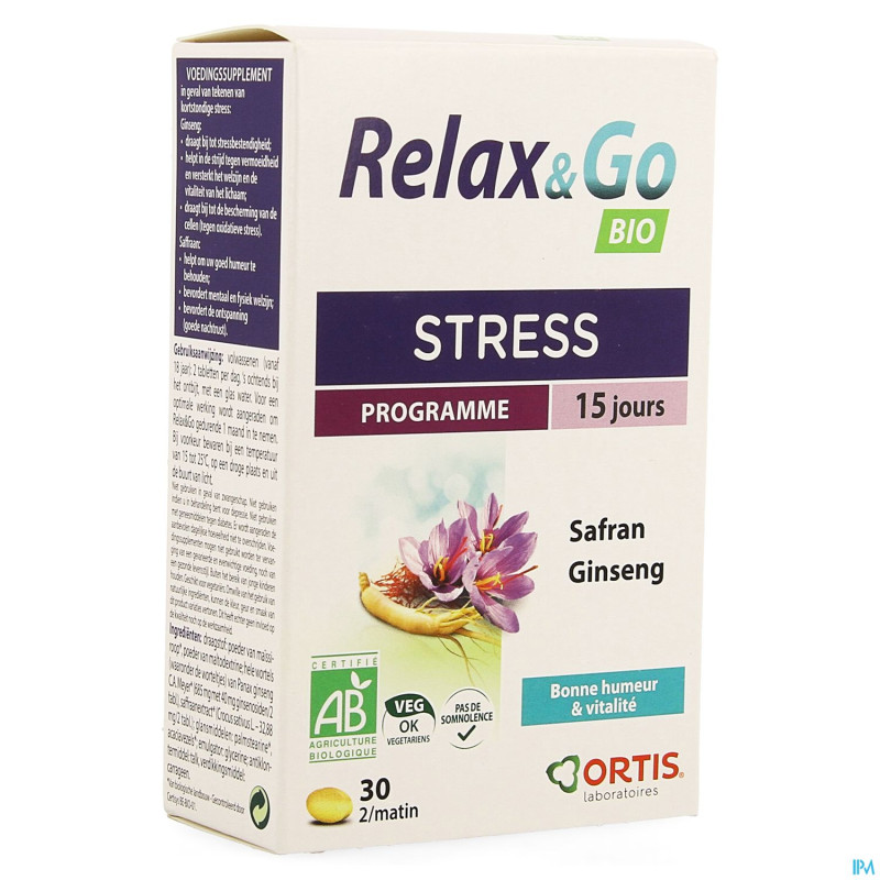 Ortis relax&go bio    comp 2x15