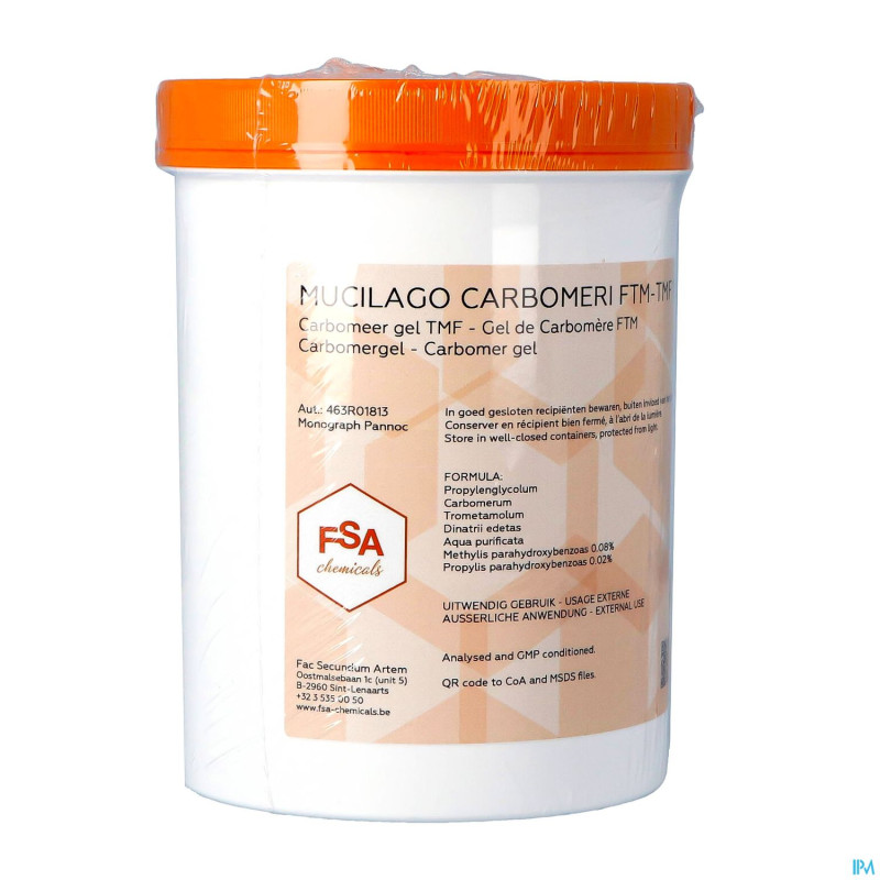 Gel carbomere 1kg magis
