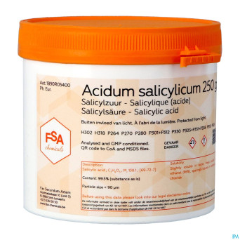 Salicylique acide pdr 250g    magis