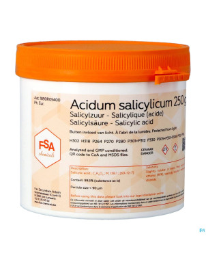Salicylique acide pdr 250g    magis