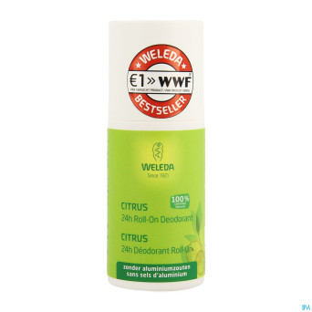 Weleda deodorant citrus 24h roll-on 50ml