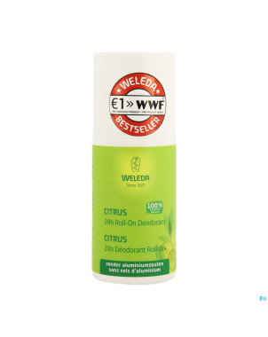 Weleda deodorant citrus 24h roll-on 50ml