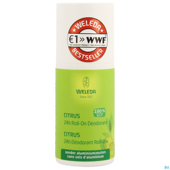 Weleda deodorant citrus 24h roll-on 50ml