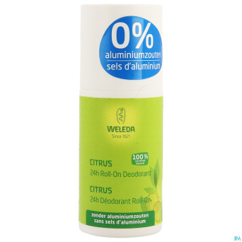 Weleda deodorant citrus 24h roll-on 50ml