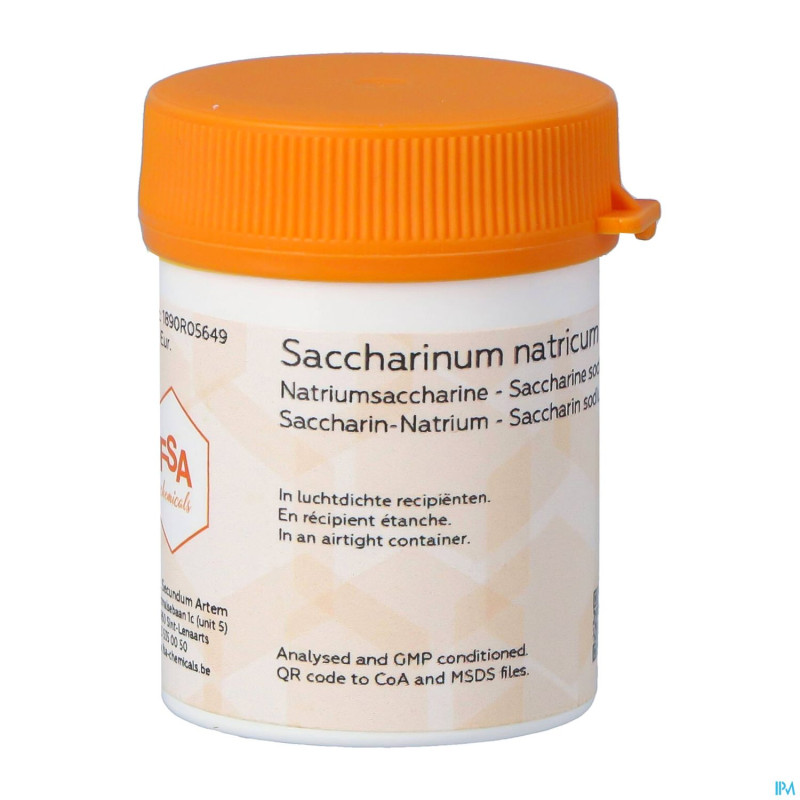Saccharine sodique 25g magis