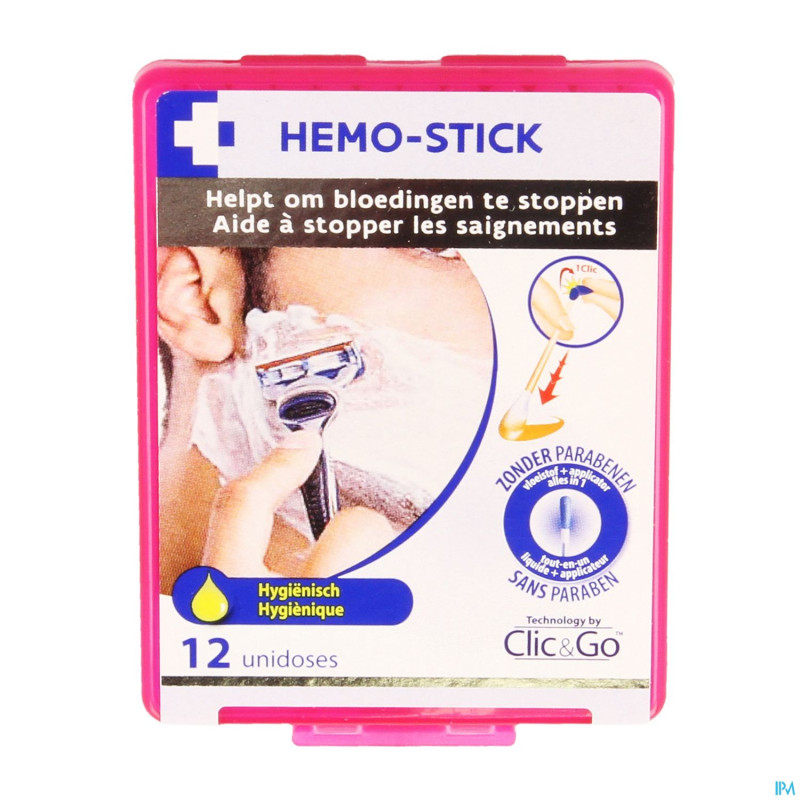 Clic&go hemo stick unidosis 12