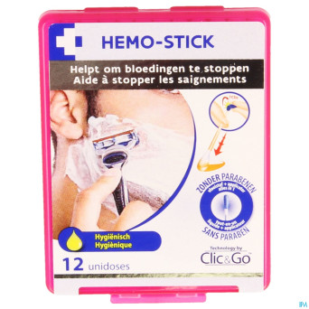 Clic&go hemo stick unidosis 12