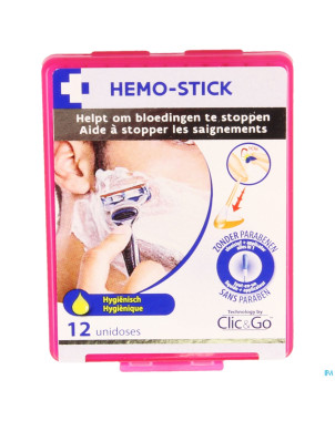 Clic&go hemo stick unidosis 12