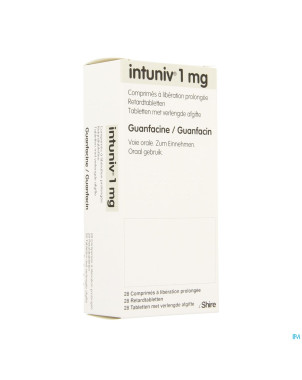 Intuniv 1mg liberation prol. comp 28 x 1mg