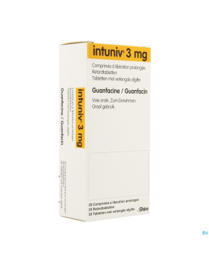 Intuniv 3mg liberation prol. comp 28 x 3mg