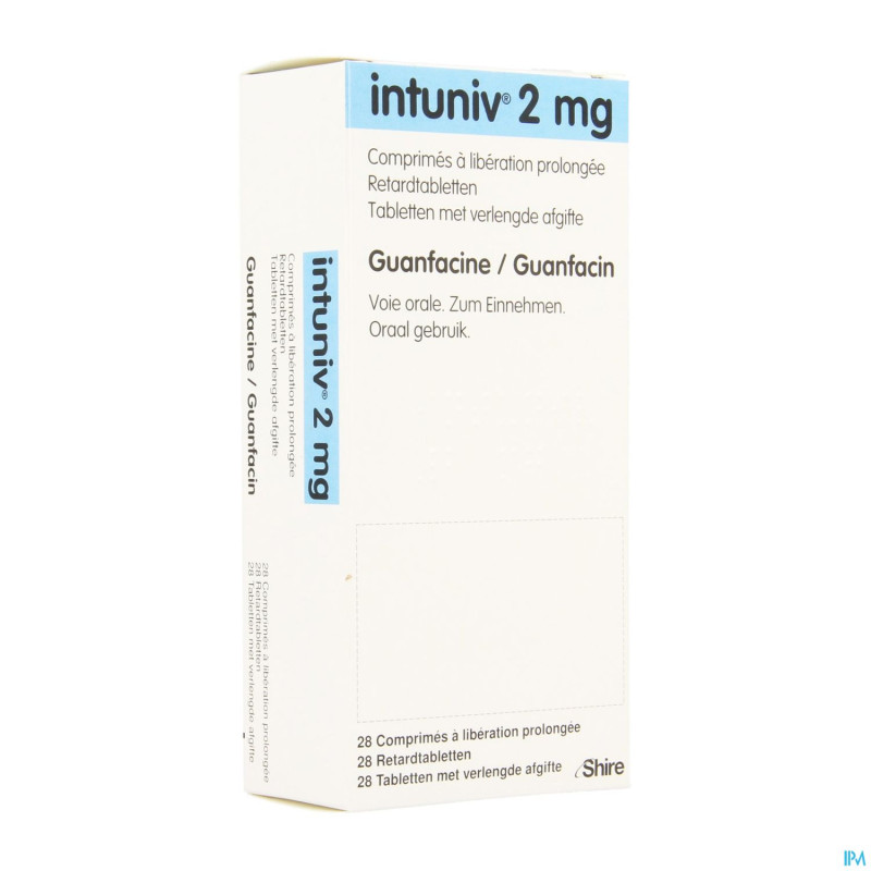 Intuniv 2mg liberation prol. comp 28 x 2mg