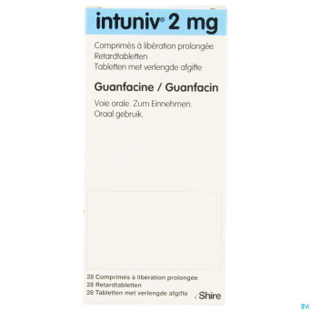 Intuniv 2mg liberation prol. comp 28 x 2mg