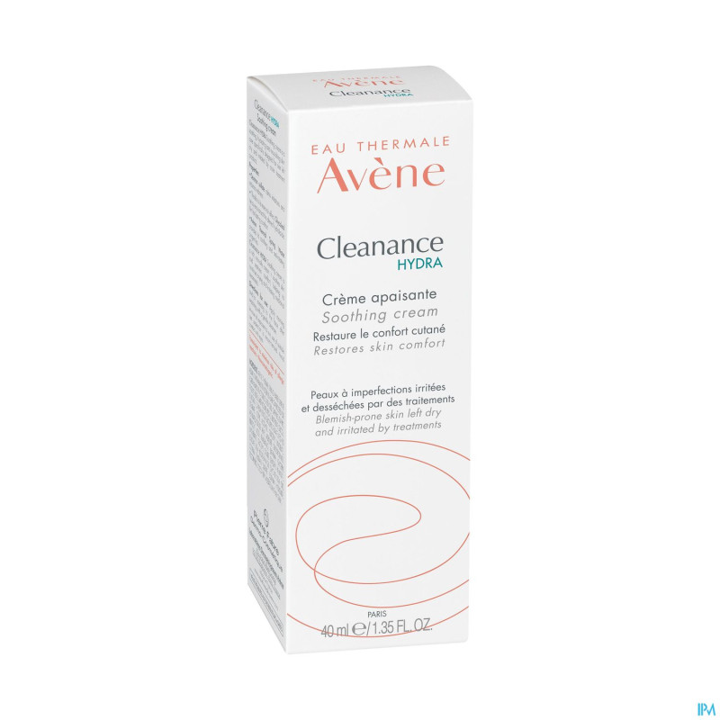 Avene cleanance hydra creme apaisante    40ml