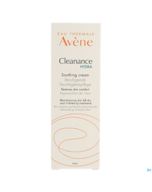 Avene cleanance hydra creme apaisante    40ml