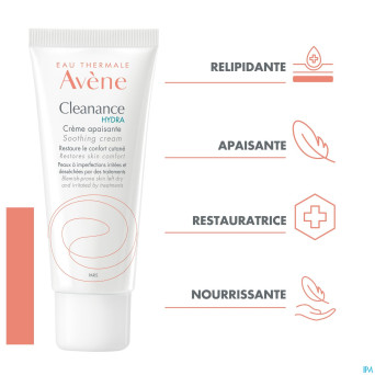 Avene cleanance hydra creme apaisante    40ml