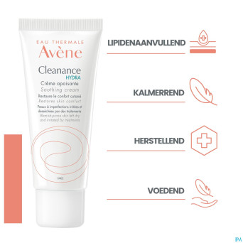 Avene cleanance hydra creme apaisante    40ml