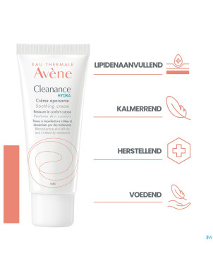 Avene cleanance hydra creme apaisante    40ml