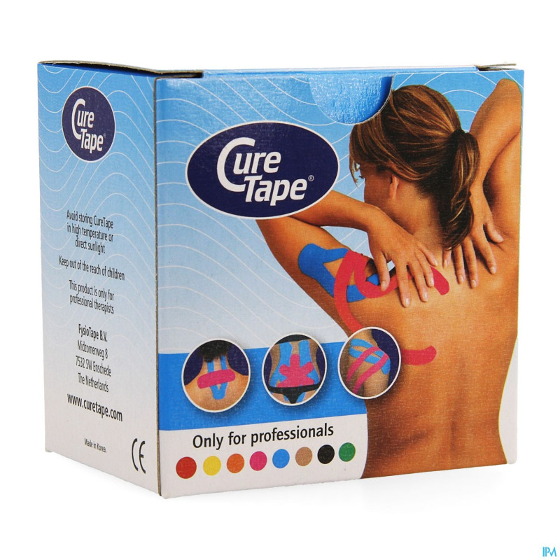 Curetape 5cmx5m bleu