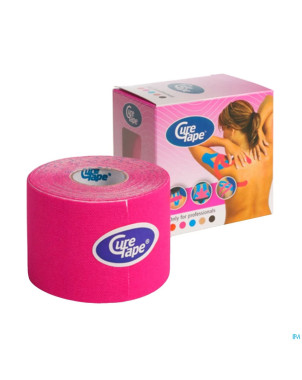 Curetape 5cmx5m rose