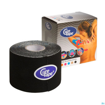 Curetape 5cmx5m noir