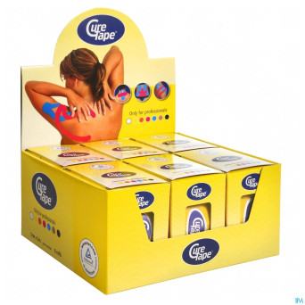 Curetape 5cmx5m jaune