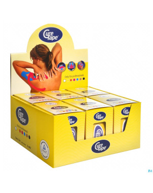 Curetape 5cmx5m jaune