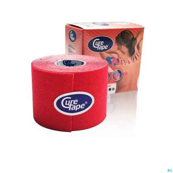 Curetape 5cmx5m rouge