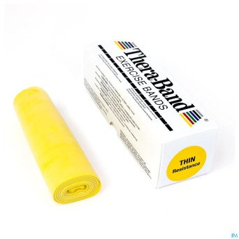 Theraband 5,5m jaune leger