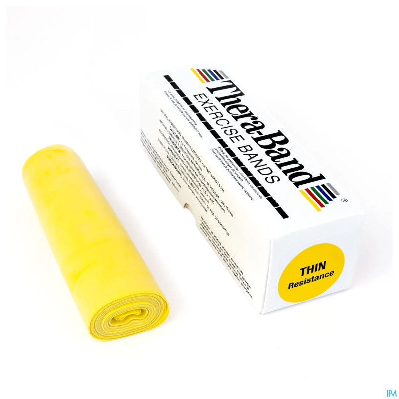 Theraband 5,5m jaune leger
