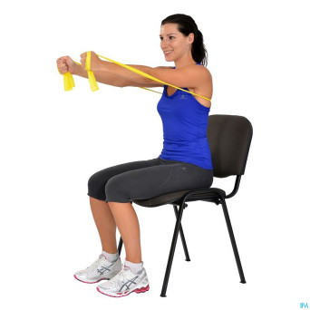 Theraband 5,5m jaune leger