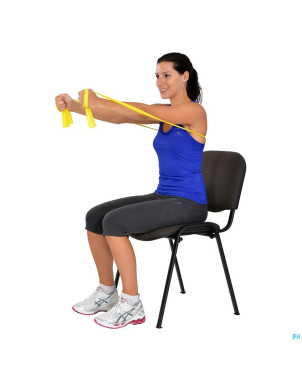 Theraband 5,5m jaune leger