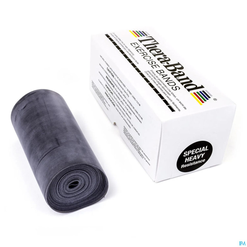 Theraband 5,5m noir special fort