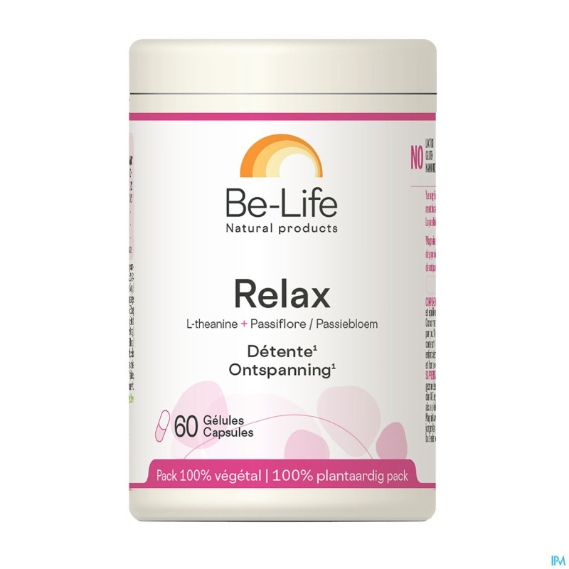 Relax be life    caps  60