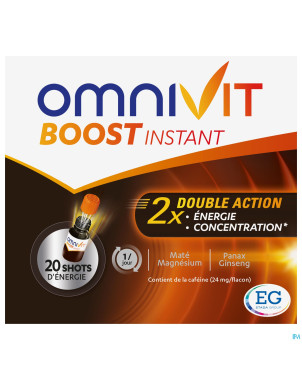 Omnivit boost instant    fl 20x15ml