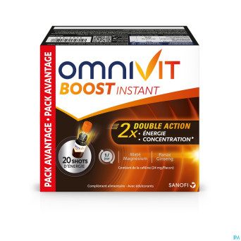 Omnivit boost instant    fl 20x15ml