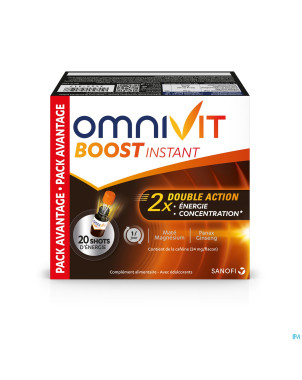Omnivit boost instant    fl 20x15ml