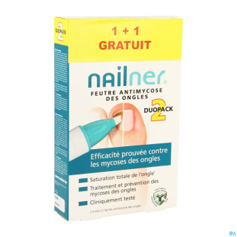 Nailner pen duopack    2x4ml 1+1 gratuit